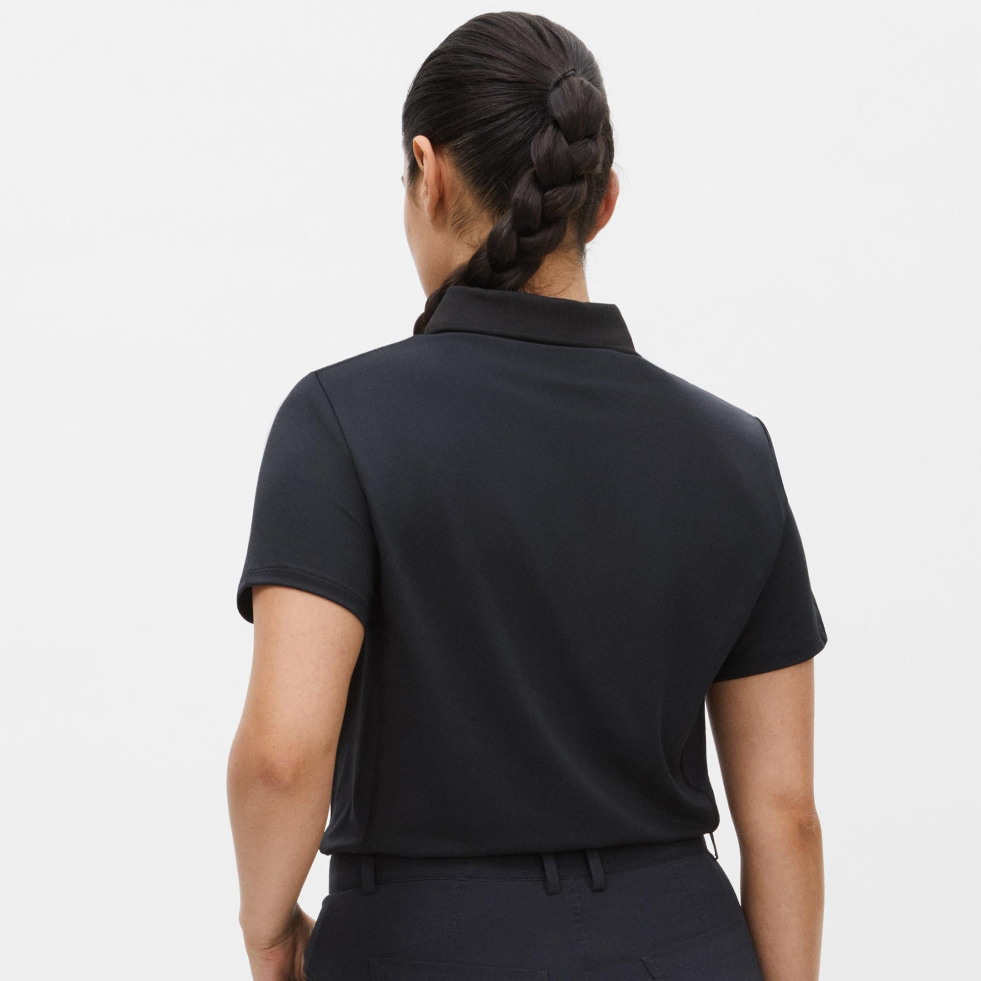 Rohnisch Nicky Ladies Golf Polo Shirt Black